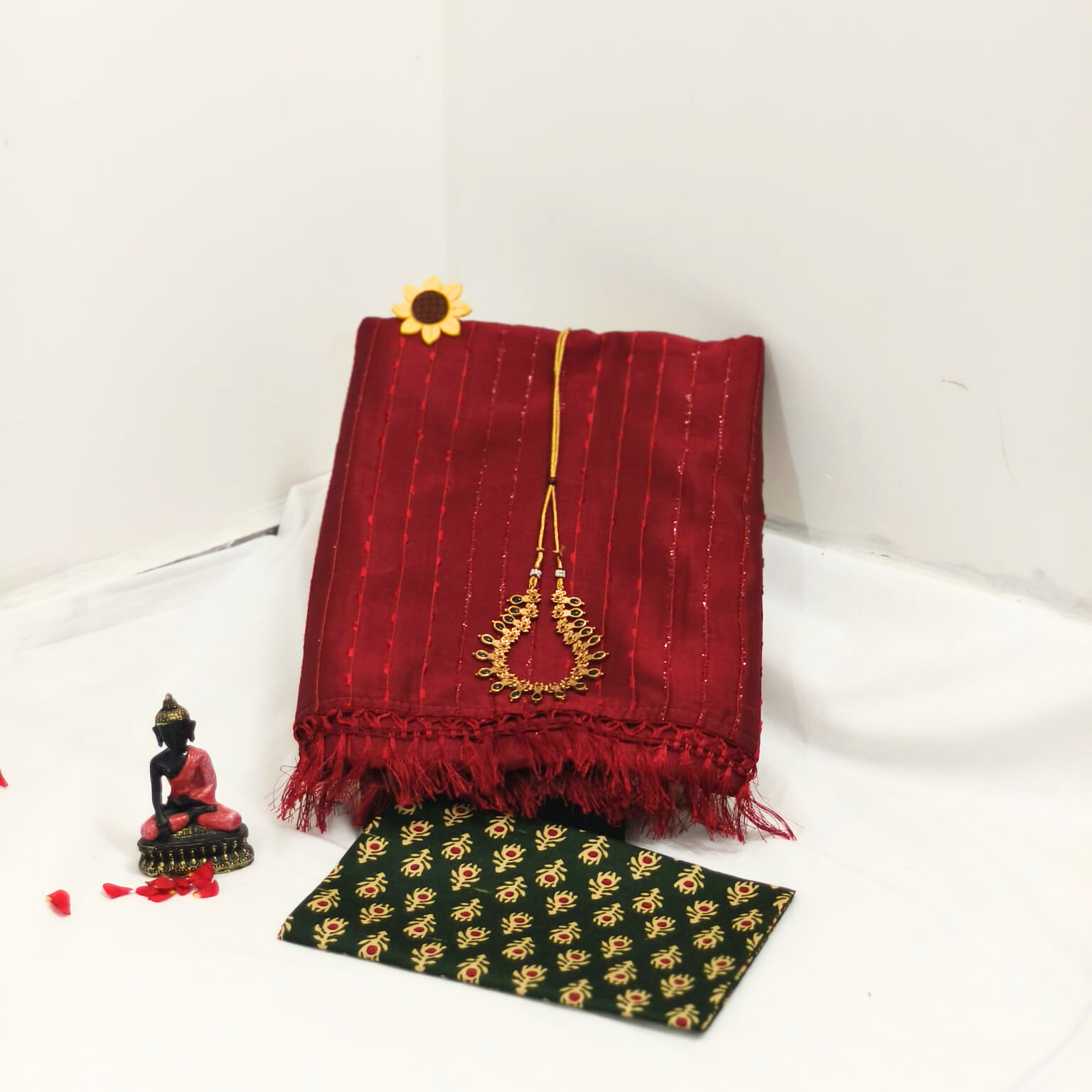 Nandhini Kalamkari Saree